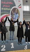کسب مقام سوم تیمی و انفرادی مسابقات تنیس کشوری کارکنان خانم پیام نور